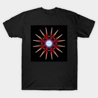 Abstract smoke trail creation T-Shirt